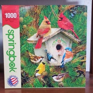 Springbok 1000-piece Jigsaw Puzzle | Feathered Retreat